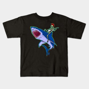 SSG (Shark Skeleton Guitar) Kids T-Shirt